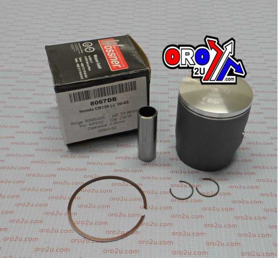 Picture of PISTON KIT 00-03 CR125 54.00 B WOSSNER 8067DB HONDA MX