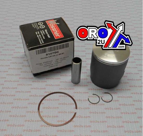 Picture of PISTON KIT 90-91 CR125 54.00 WOSSNER 8107DC HONDA MX