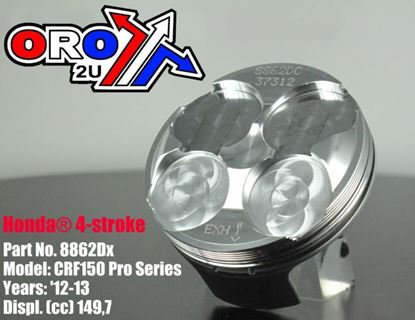 Picture of PISTON KIT 12-13 CRF150R 66.00 WOSSNER 8862DA HC