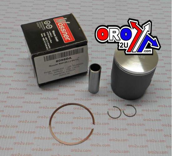 Picture of PISTON KIT 04-10 RM125 54.00 A WOSSNER 8098DA SUZUKI MX