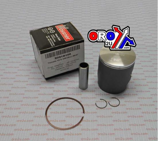 Picture of PISTON KIT 98-01 YZ125 55.00 WOSSNER 8091D100 YAMAHA MX