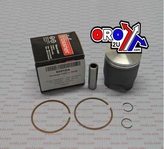 Picture of PISTON KIT 84-85 KX80 48.00 WOSSNER 8201DA KAWASAKI MX