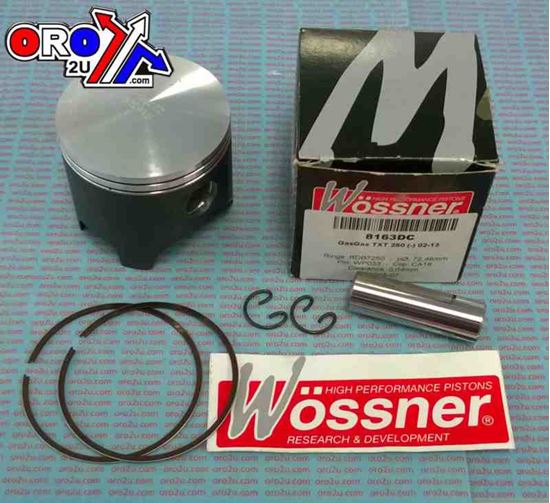 Picture of PISTON KIT 01-09 TXT250 GASGAS FORGED WOSSNER 8163DA