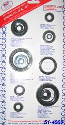 Picture of OIL SEAL SET 88-98 YZ250 WR250 K&S 51-4002 YAMAHA KIT 12