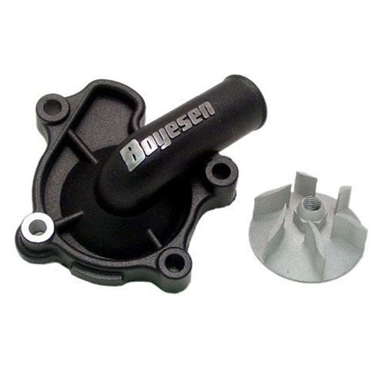 Picture of WATER PUMP COVER 04-09 CRF250R 04-14 CRF250X SUPERCOOLER BOYESEN WPK-07B