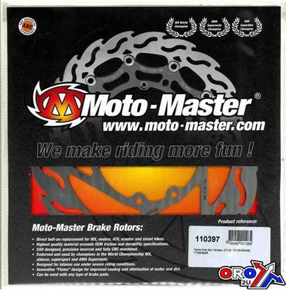 Picture of DISC BRAKE FRONT YZ DT TT FLAM MOTO-MASTER 110397 YAMAHA