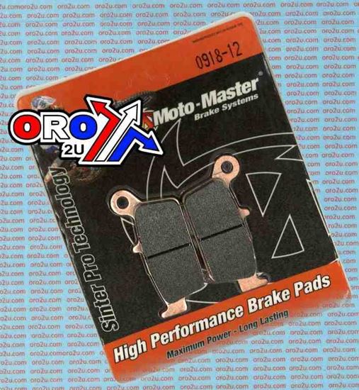 Picture of BRAKE PADS SINTERED RACING MOTO-MASTER 091812 41-815.H.MM