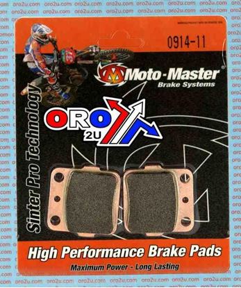 Picture of BRAKE PADS STD MOTO-MASTER SEMI-METALLIC STD 091411