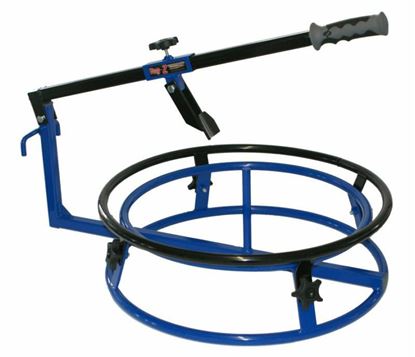 Picture of TYRE CHANGER + 21'' RING BLUE/BLACK