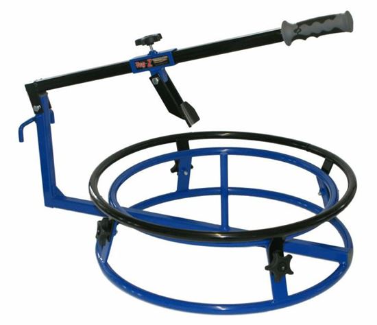 Picture of TYRE CHANGER + 21'' RING BLUE/BLACK