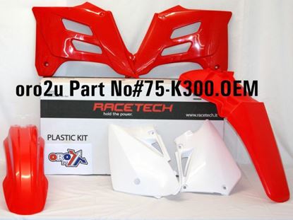 Picture of PLASTIC KIT GASGAS 01-06 RACETECH KITGAS-OEM-401