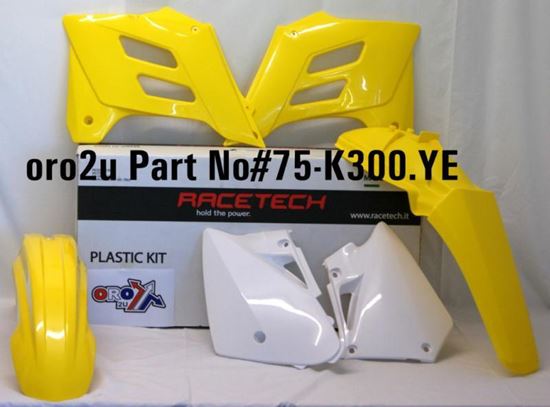 Picture of PLASTIC KIT GASGAS 01-06 RACETECH KITGAS-GI0-401