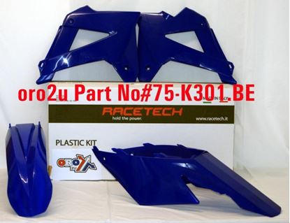 Picture of PLASTIC KIT GASGAS 07-09 RACETECH KITGAS-BL0-402
