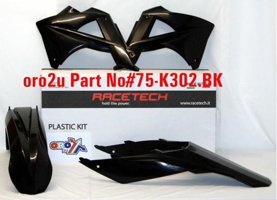 Picture of PLASTIC KIT GASGAS 2010 RACETECH KIT GAS-NR0-403