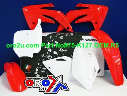 Picture of PLASTIC KIT/5 07-16 CRF150R RACETECH KITCRF-OEM-510