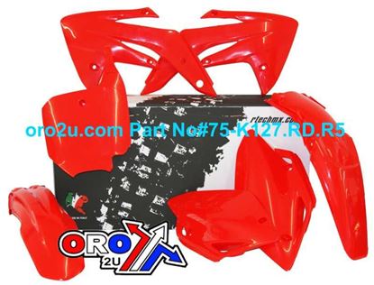 Picture of PLASTIC KIT/5 07-16 CRF150R RACETECH KITCRF-RS0-510