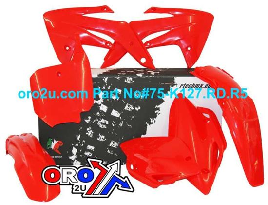 Picture of PLASTIC KIT/5 07-16 CRF150R RACETECH KITCRF-RS0-510