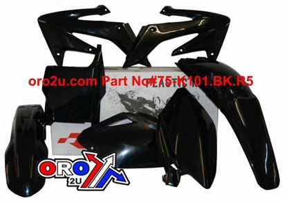 Picture of PLASTIC KIT/5 CRF250 04-05 RACETECH KITCRF-NR0-507