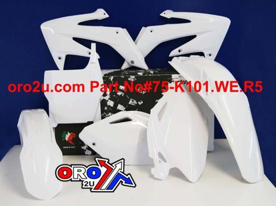 Picture of PLASTIC KIT/5 CRF250 04-05 RACETECH KITCRF-BN0-507