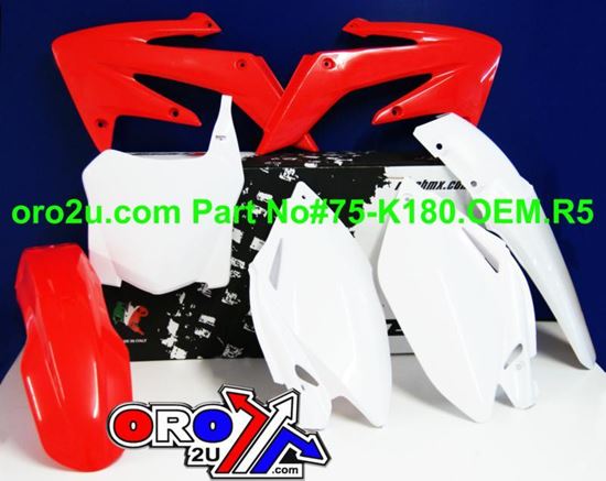 Picture of PLASTIC KIT 08-09 CRF250 OEM09 RACETECH KITCRF-OEM-588