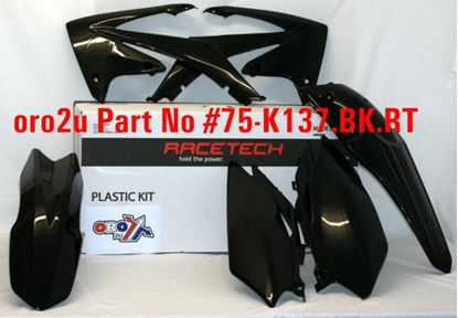 Picture of PLASTIC KIT/4 CRF450 09-10 RACETECH KITCRF-NR0-413