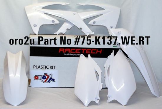 Picture of PLASTIC KIT/4 CRF450 09-10 RACETECH KITCRF-BN0-413