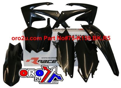 Picture of PLASTIC KIT/5 CRF250/450 11-12 RACETECH KITCRF-NR0-516
