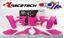 Picture of PLASTIC KIT/6 13-16 CRF250 450 RACETECH R-KITCRF-FU0-517 NEON PINK
