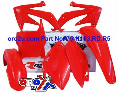 Picture of PLASTIC KIT/5 CRF450 05-06 RACETECH KITCRF-RS0-506