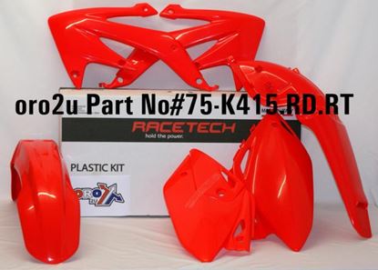 Picture of PLASTIC KIT CRF450X 08-16 RACETECH KITCRX-RS0-415