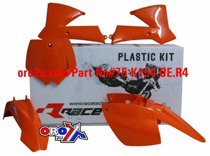 Picture of PLASTIC KIT/4 KTM65 02-08 RACETECH KITKTM-AR0-506