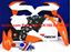 Picture of PLASTIC KIT/5 13-16 KTM SX85 OEM15 ORANGE/WHITE RACETECH KITKTM-OEM-593