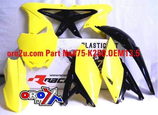 Picture of PLASTIC KIT/5 10-16 RMZ250 RACETECH KITRMZ-OEM-511