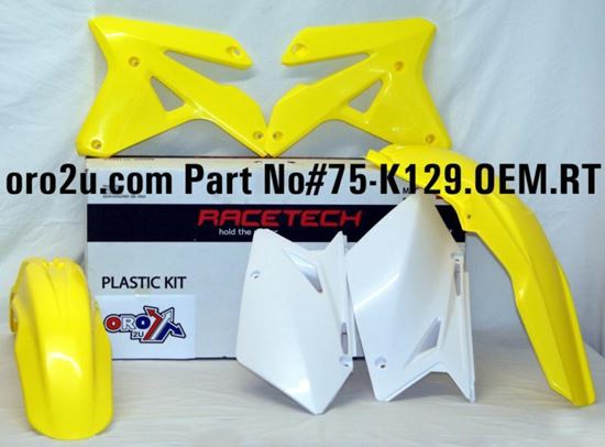 Picture of PLASTIC KIT/4 2007 RMZ450 RACETECH KITRMZ-OEM-406