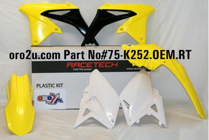 Picture of PLASTIC KIT 10-15 RMX450Z RACETECH KITRMX-OEM-411