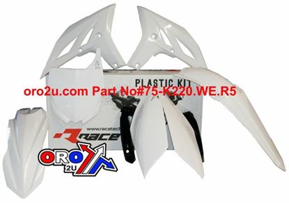 Picture of PLASTIC KIT/5 10-13 YZF250 RACETECH KITYZF-BN2-510