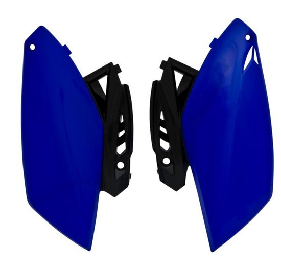 Picture of SIDE PANELS 10-13 YZF250 BLUE RACETECH FIYZFBLNR25