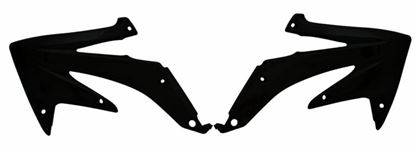 Picture of RADIATOR SCOOPS 05-08 CRF450 RACETECH CVCRFNR0005 BLACK