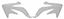Picture of RADIATOR SCOOPS 08-16 CRF450X RACETECH CVCRFXBN008
