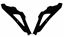 Picture of UPPER RADIATOR SCOOPS 08-10 HU RACETECH CVHSQNRUP08