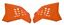 Picture of RADIATOR SCOOPS 09-15 KTM65 RACETECH CVKTMAR0965