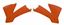 Picture of RADIATOR SCOOPS 01-04 KTM SX RACETECH CVKTMAR9803