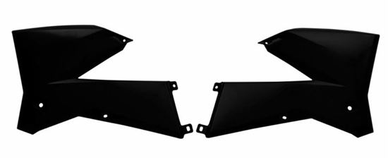 Picture of RADIATOR SCOOPS 05-06 KTM SX/S RACETECH CVKTMNR0005 BLACK