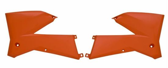 Picture of RADIATOR SCOOPS 05-06 KTM SX/S RACETECH CVKTMAR0005 ORANGE