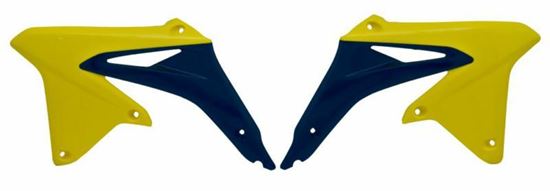 Picture of RADIATOR SCOOPS 08-16 RMZ450 RACETECH OEM 8 CVRMZGIBL08