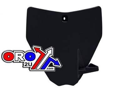 Picture of FRONT PLATE 14-16 HUSKY TC85 BLACK RACETECH TBHSQNR0085