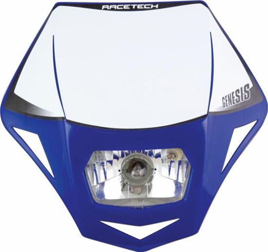 Picture of GENESIS HEADLIGHT YZ BLUE RACETECH MASKBL00006 YZ BLUE