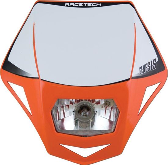 Picture of GENESIS HEADLIGHT ORANGE RACETECH MASKAR00006