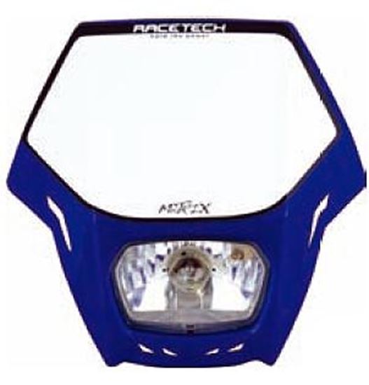 Picture of MATRIX HEADLIGHT YZ BLUE RACETECH MASKBL00007