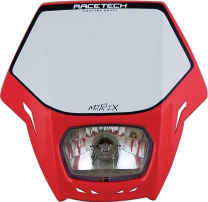Picture of MATRIX HEADLIGHT CR RED RACETECH MASKRS00007 CR RED